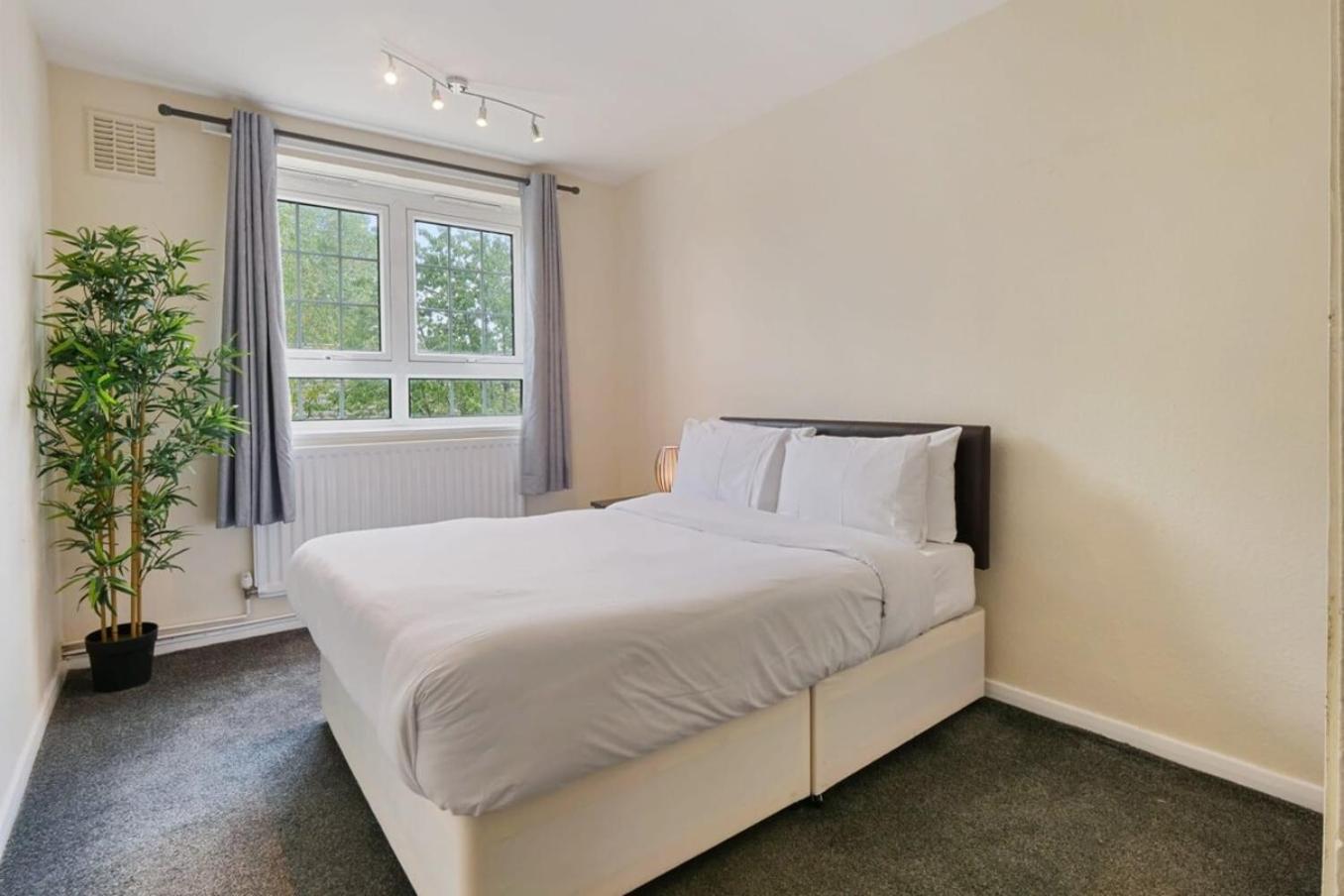 The Serene 2-Bedroom Flat W Free Street Parking 萨顿 外观 照片